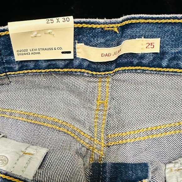 LEVIS Dad Blue Straight Leg Jeans - Picture 6 of 13